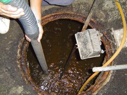 金溪隔油池清理